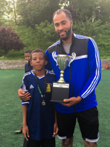 Middle School soccer championship win