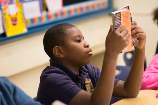 boy reading